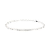 Colier perle naturale albe 38 cm si argint DiAmanti FCW365-CS-G